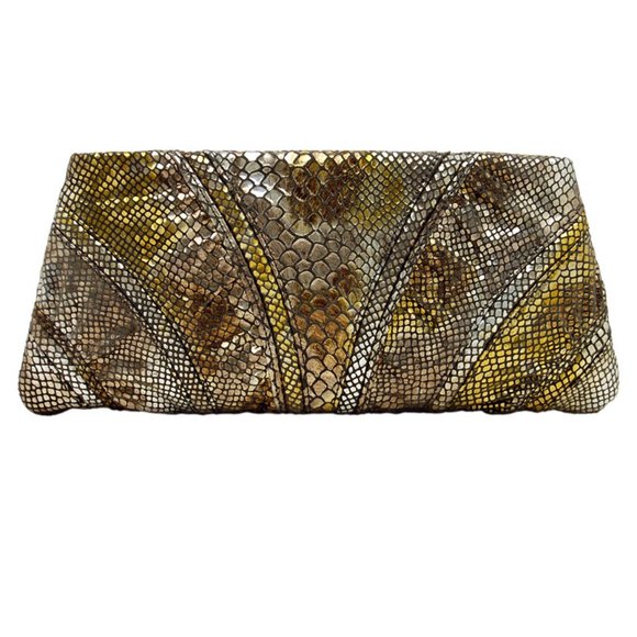 Inge Christopher Python Clutch with Chain Straps - Picture 8 of 8